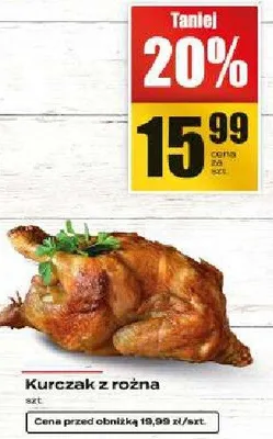 Kurczak z rożna promocja w Supeco