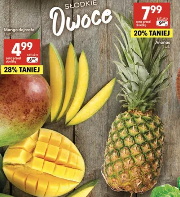 Ananas promocja w Delikatesy Centrum