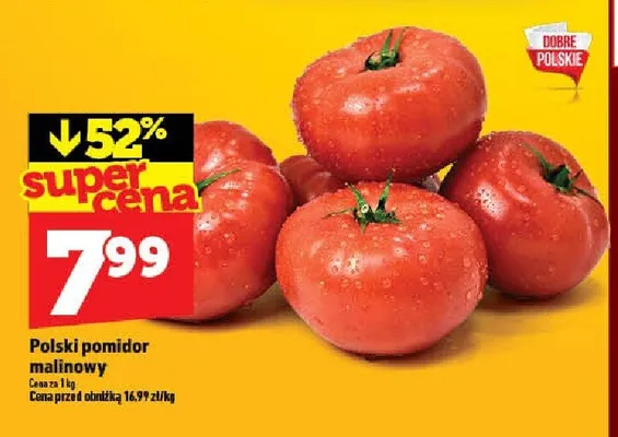 Polski pomidor malinowy promocja w TOPAZ