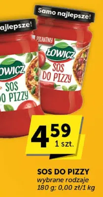 Sos do pizzy Łowicz promocja w ABC