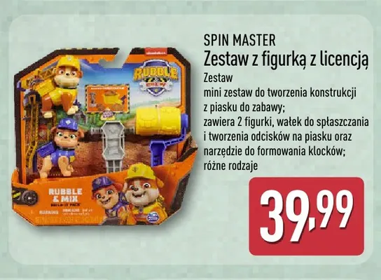 Zestaw z figurką z licencją Spin Master promocja w Aldi