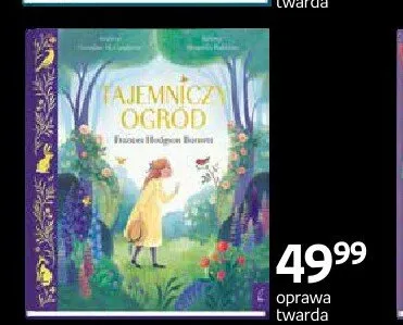 Książka Tajemniczy Ogród oprawa twarda promocja w Empik