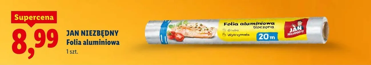 Folia aluminiowa promocja w Lidl