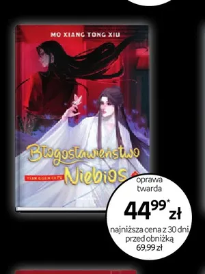 Książka Błogosławieństwo Niebios Mo Xiang Tong Xiu oprawa twarda promocja w Empik