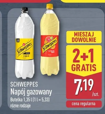 Napój gazowany Schweppes Citrus promocja w Aldi