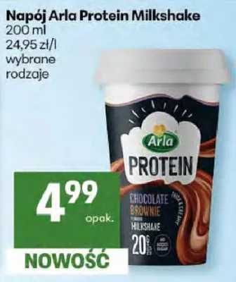 Napój Protein Milkshake promocja w Delikatesy Centrum