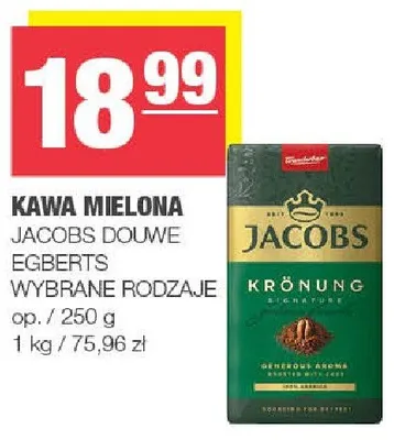 Kawa mielona Krönung promocja w SPAR