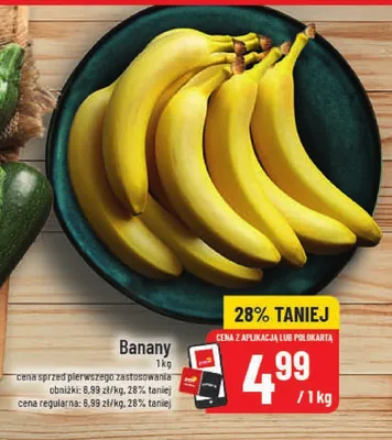Banany promocja w POLOmarket