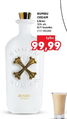 Likier Bumbu Cream 0,7 l promocja w Kaufland