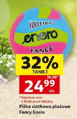 Piłka siatkowa plażowa Fancy Enero promocja w Auchan