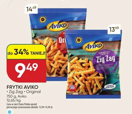 Frytki Zig Zag promocja w Chata Polska