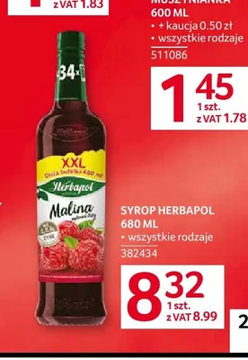 Syrop Herbapol promocja w Selgros
