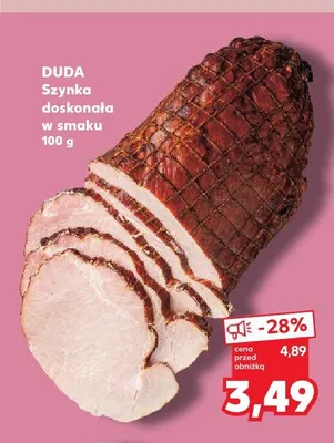 Szynka doskonała w smaku Duda promocja w Kaufland