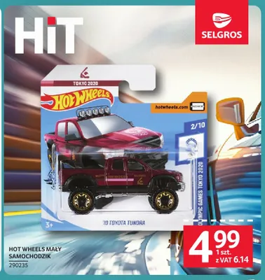 Samochodzik Hot Wheels promocja w Selgros