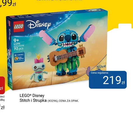Klocki LEGO Disney Stitch i Strupka 43296 promocja w Smyk