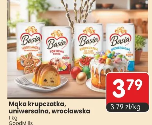 Mąka krupczatka, uniwersalna, wrocławska promocja w Market Point