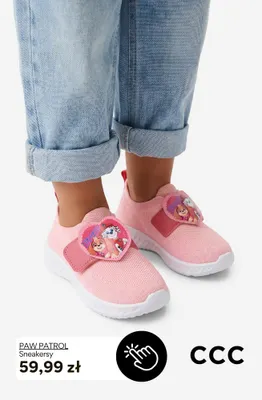 Sneakersy Paw Patrol promocja w CCC