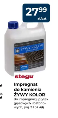 Impregnat do kamienia Stegu Żywy Kolor promocja w PSB Mrówka