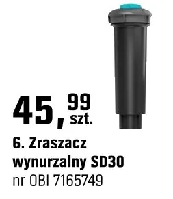 Zraszacz wynurzalny SD30 promocja w OBI
