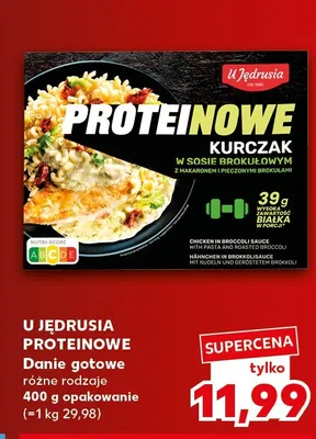 Danie gotowe U Jędrusia Proteinowe promocja w Kaufland