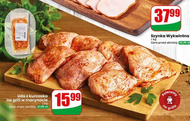 Udo z kurczaka na grill w marynacie promocja w Dino