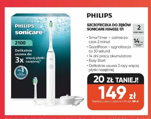 Szczoteczka do zębów Philips Sonicare promocja w Max Elektro