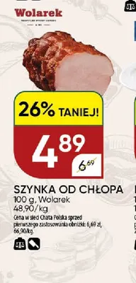 Szynka od chłopa Wolarek promocja w Chata Polska