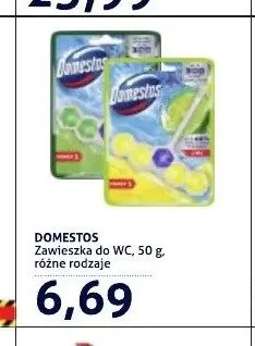Zawieszka do WC Domestos promocja w Blue Stop