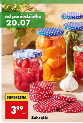 Zakrętki promocja w Biedronka