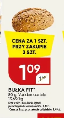 Bułka Fit Vandemoortele promocja w Chata Polska