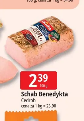 Schab Benedykta Duda promocja w Leclerc