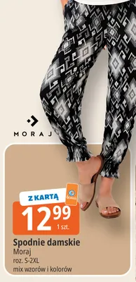 Spodnie damskie Moraj promocja w Leclerc