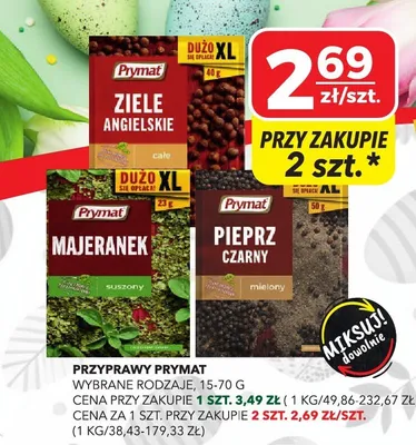 Przyprawy Ziele angielskie promocja w Top Market