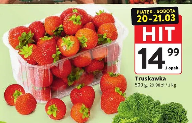 Truskawka promocja w Intermarche