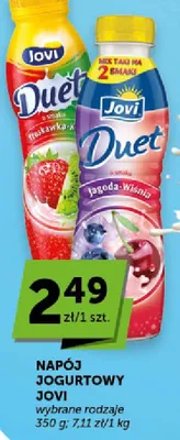 Napój jogurtowy truskawka-kiwi promocja w Euro Sklep