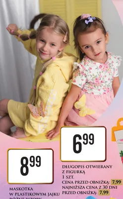 Długopis otwierany z figurką promocja w Dino