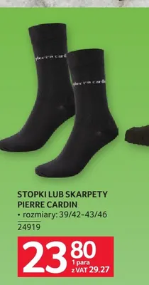 Skarpety Pierre Cardin promocja w Selgros
