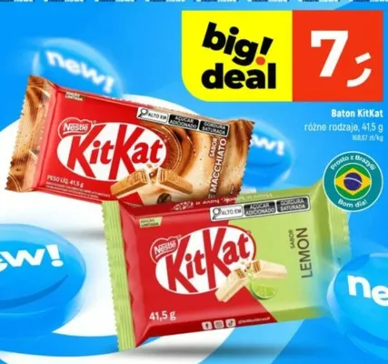Baton KitKat Macchiato promocja w Dealz