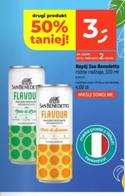 Napój gazowany San Benedetto Note di Limone promocja w Dealz