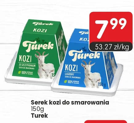 Serek kozi do smarowania Turek ze szczypiorkiem promocja w Market Point