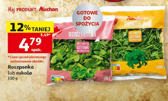 Sałata Auchan promocja w Auchan