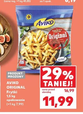 Frytki Aviko Original 1,5 kg promocja w Kaufland