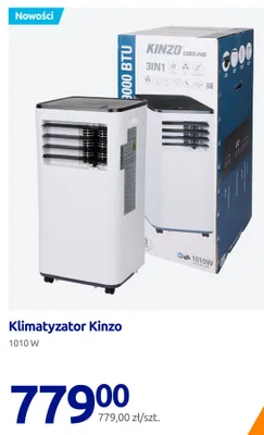 Klimatyzator Kinzo promocja w Action