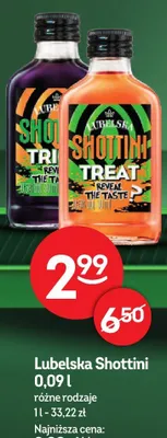 Lubelska Shottini promocja w Żabka