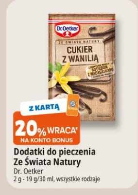 Dodatki do pieczenia ze świata natury promocja w Leclerc