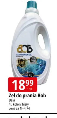 Żel do prania Bob promocja w Leclerc