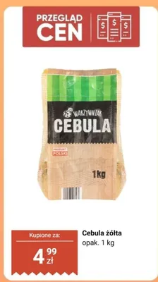 Cebula żółta Warzywniak promocja w Biedronka