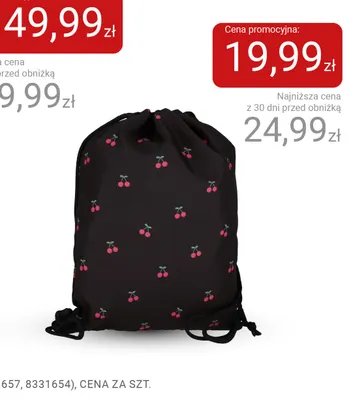 Worek na obuwie Starpak promocja w Smyk