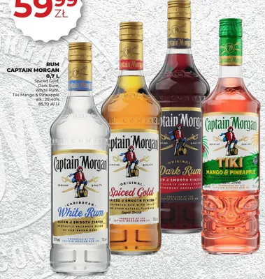 Rum Spiced Gold promocja w Duży Ben