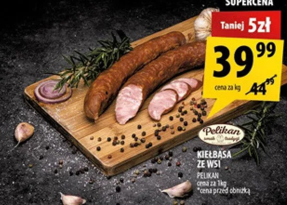 Kiełbasa ze wsi promocja w Arhelan
